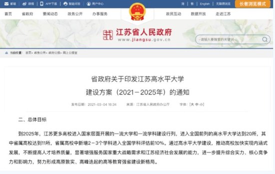 江蘇孩子有福了！省內(nèi)多所“雙一流”布局異地新校區(qū)！3_副本.jpg