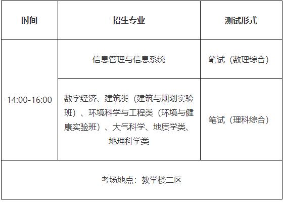 南京大學(xué)2024年江蘇省綜合評價測試安排2.jpg