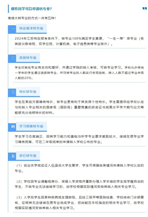 被錄取到不滿(mǎn)意的專(zhuān)業(yè)還能換嗎？附多所高校2024年轉(zhuǎn)專(zhuān)業(yè)新規(guī)！3.webp_副本.jpg