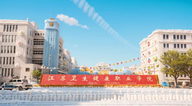 冷冷冷！穿上毛衣的江蘇衛(wèi)生健康職業(yè)學(xué)院，你見過嗎？.jpg