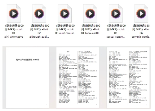 掌握關(guān)鍵策略，高二英語(yǔ)輕松拿下高分！附英語(yǔ)3500詞.png