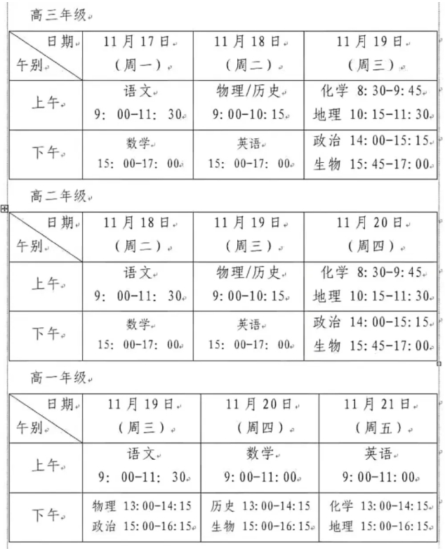 南京、蘇州、常州高中期中考試時(shí)間出爐！附往年期中真題！2.png