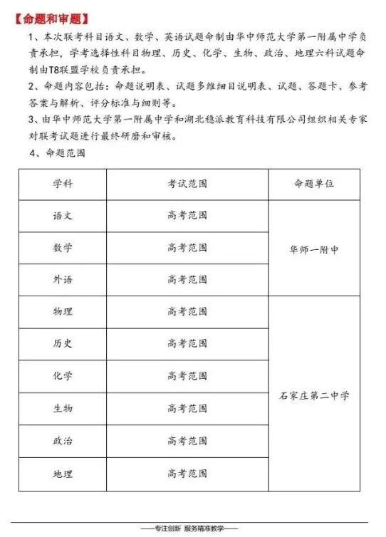2026屆高三八省聯(lián)考（T8）考試時(shí)間確定！附往年試卷！3.png